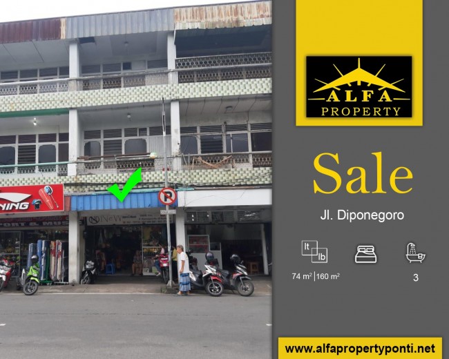 Ruko Diponegoro, Pontianak, Kalimantan Barat