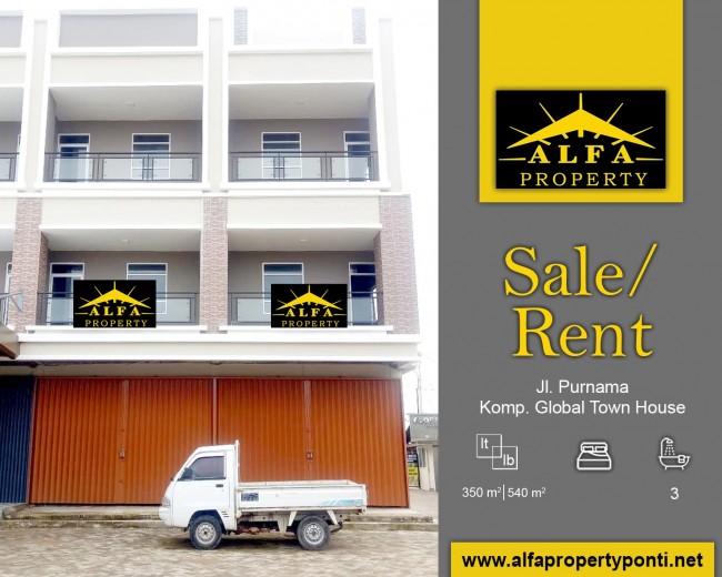 Ruko Purnama Global Town House, Pontianak, Kalimantan Barat
