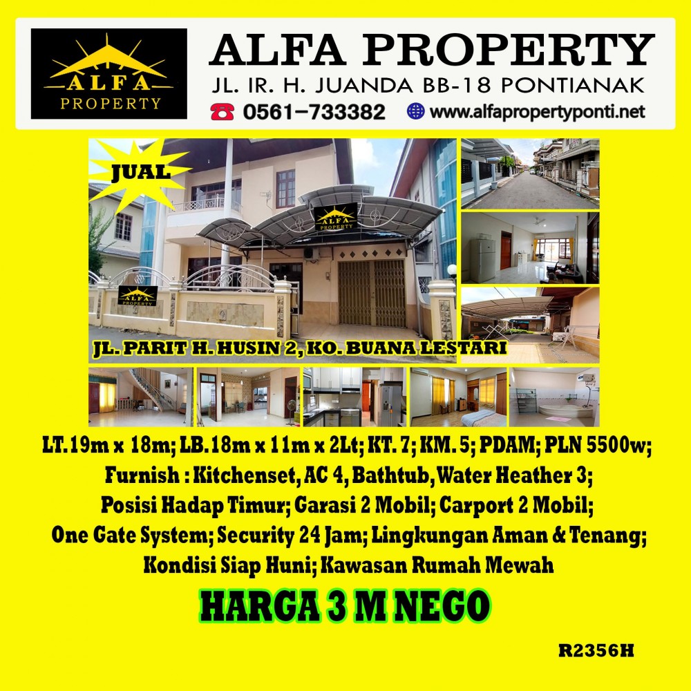 Alfa Property Rumah Buana Lestari Kota Pontianak