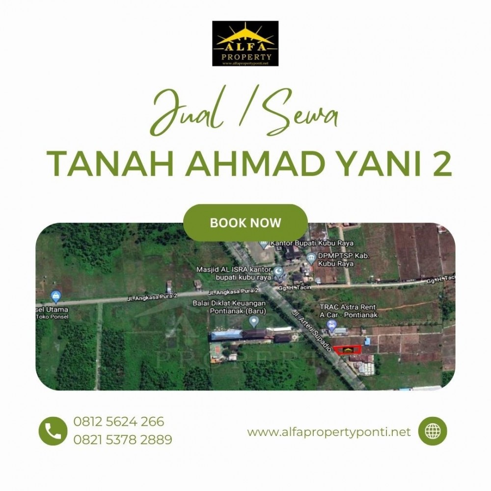 Alfa Property Tanah Jalan Ahmad Yani 2 Kota Pontianak