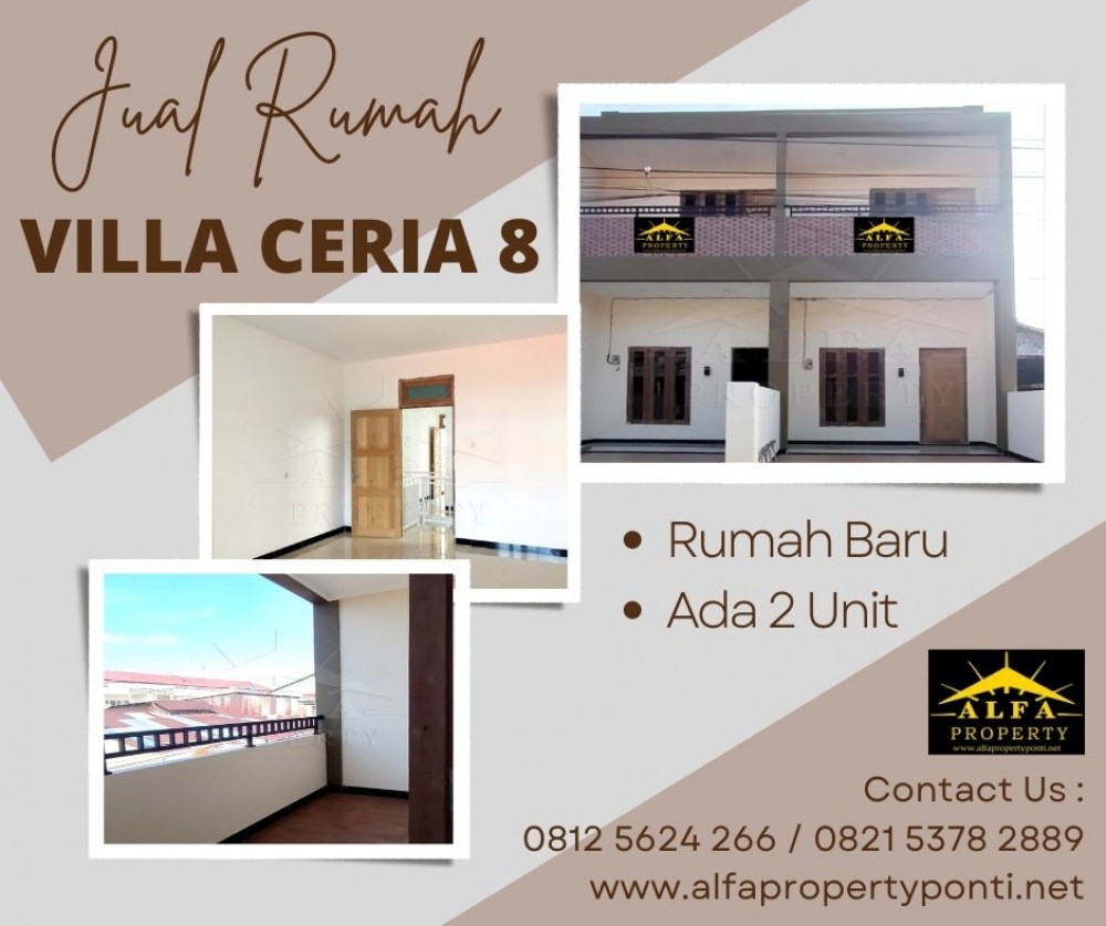 Alfa Property Rumah Villa Ceria 8 Kota Pontianak