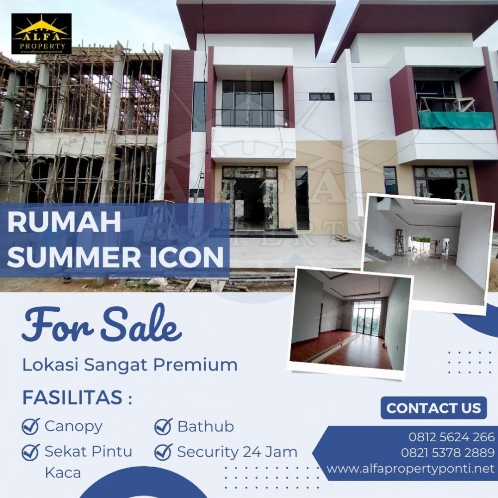 Alfa Property Rumah Summer Icon Kota Pontianak