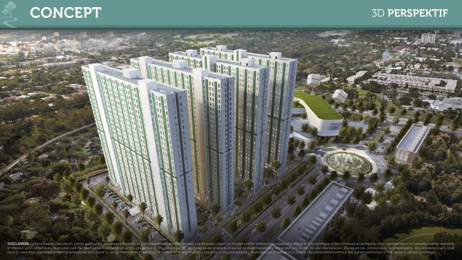 Apartemen Cicilan Sejutaan per Bulan - Riverdale Cibitung