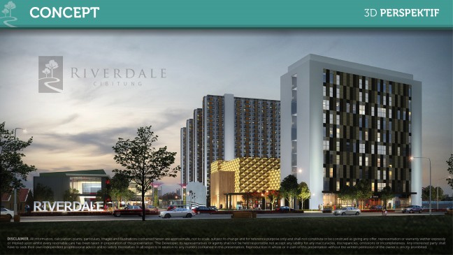Apartemen Cicilan Sejutaan per Bulan - Riverdale Cibitung