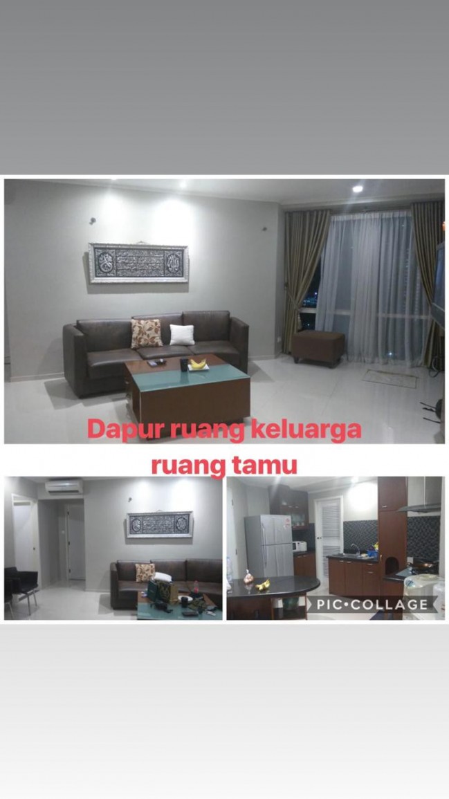 Dijual Cepat Apartemen Cantik Full Furniture (BARU DIRENOVASI)