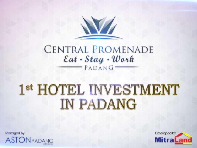 INVESTASI HOTEL ROI 50% DALAM 5 TAHUN FULL FURNISH DI SIMPANG KINOL PADANG