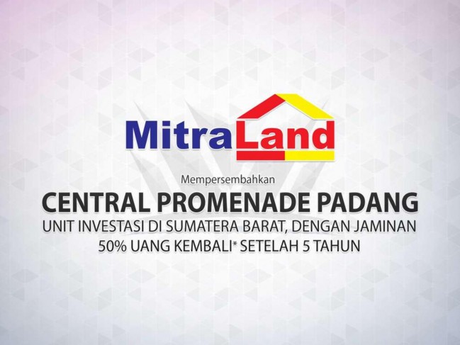 INVESTASI HOTEL ROI 50% DALAM 5 TAHUN FULL FURNISH DI SIMPANG KINOL PADANG