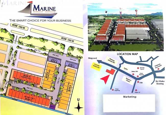 Dijual Marine Workshop Tanjung Uncang Batam