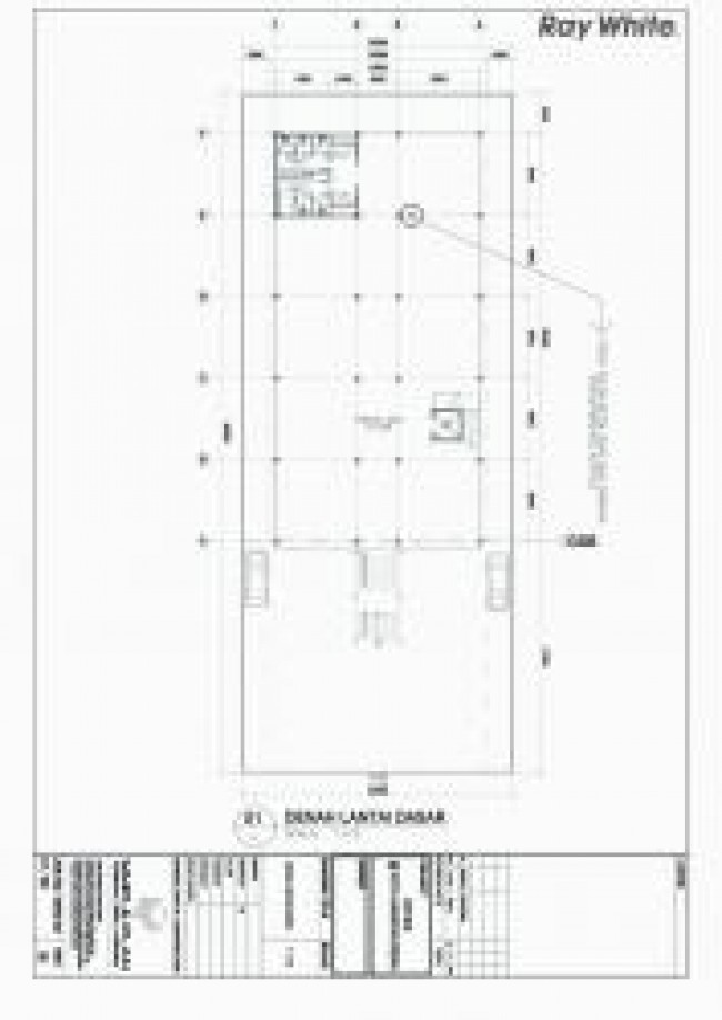 DIJUAL KAVLING COMMERCIAL + STRUKTUR BANGUNAN 6 LANTAI