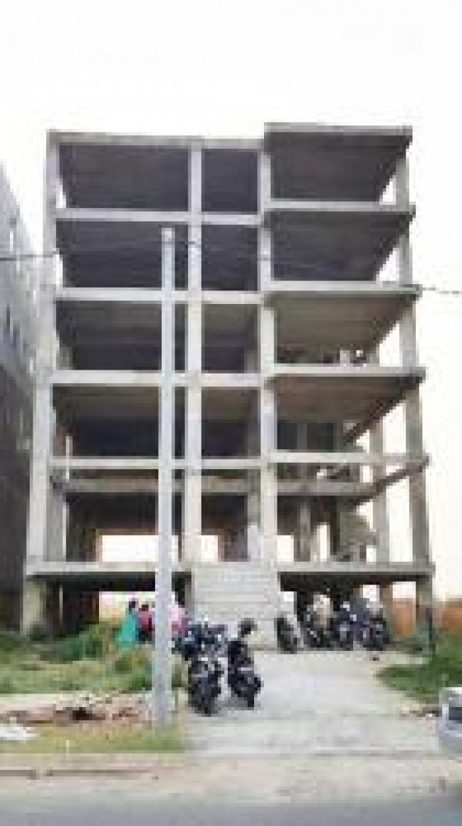 DIJUAL KAVLING COMMERCIAL + STRUKTUR BANGUNAN 6 LANTAI