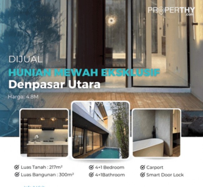 Hunian Mewah Dan Modern di Lokasi Premium Denpasar