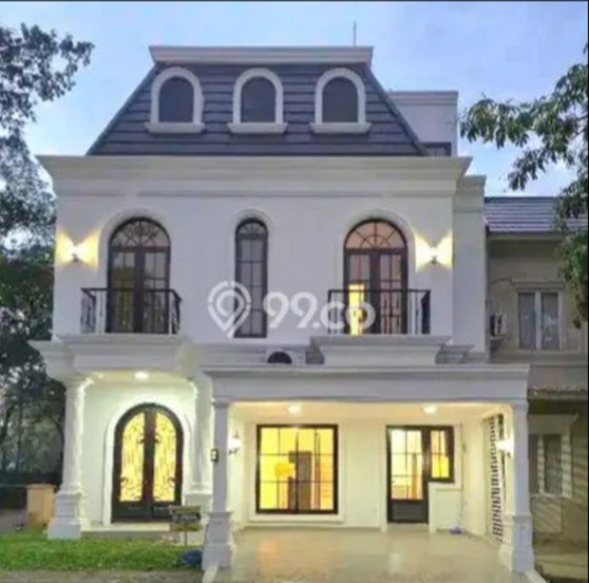 Rumah Lingkungan Nyaman kawasan BSD Vanya Park, Tangerang, LT 123m² LB 209m²