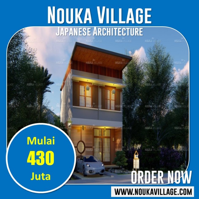 NOUKA VILLAGE - Hunian Gaya Jepang di Cisarua Lembang