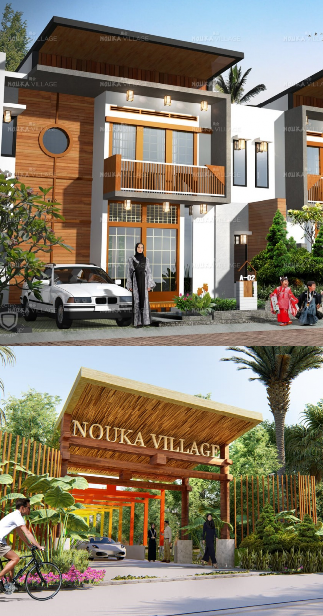 NOUKA VILLAGE - Hunian Gaya Jepang di Cisarua Lembang