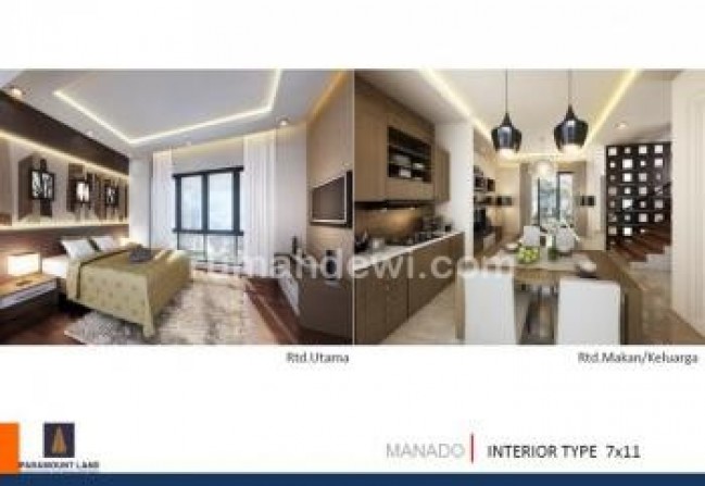 RUMAH MEWAH DI MANADO DEKAT PANTAI - PARAMOUNT HILLS MANADO