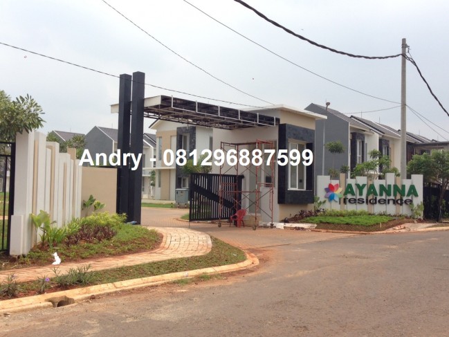 Rumah 2BR+1 Cluster Ayanna 2 Lantai di Perumahan Graha Raya Tangerang Selatan (OPEN NOW)