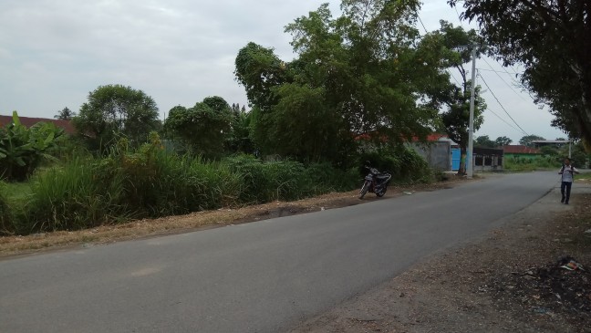 tanah kosong tepi jalanj