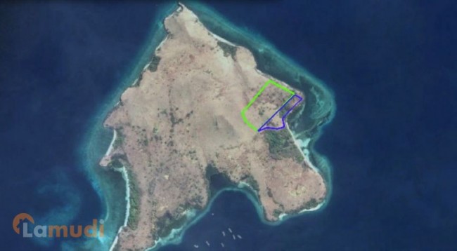 Miliki tanah dengan pantai dan bukit yang menawan di Pulau Sababi, Labuan Bajo
