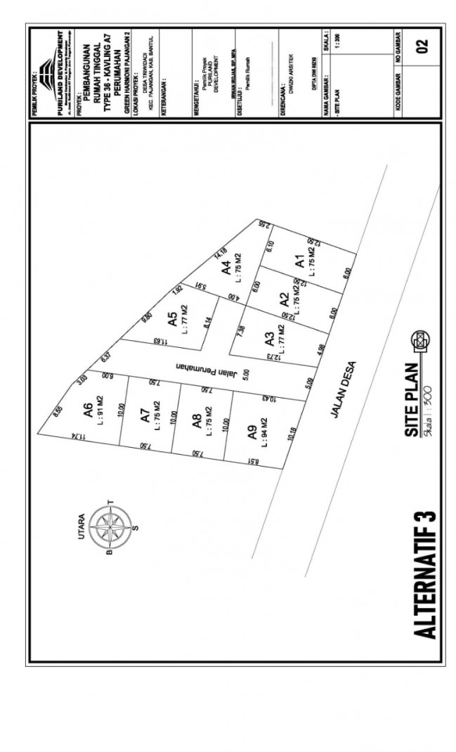 rumah mewah minimalis harga 100juta an dipusat kota purworejo