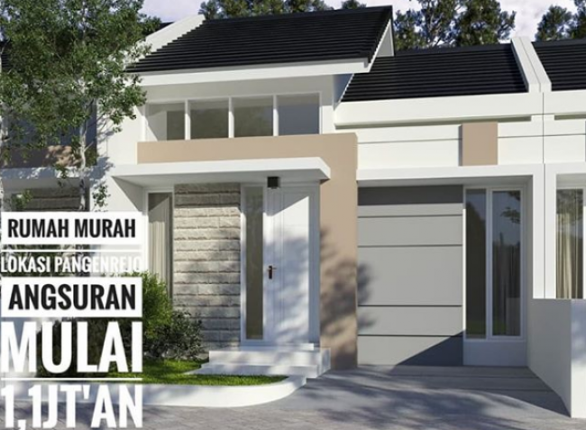rumah mewah minimalis harga 100juta an dipusat kota purworejo