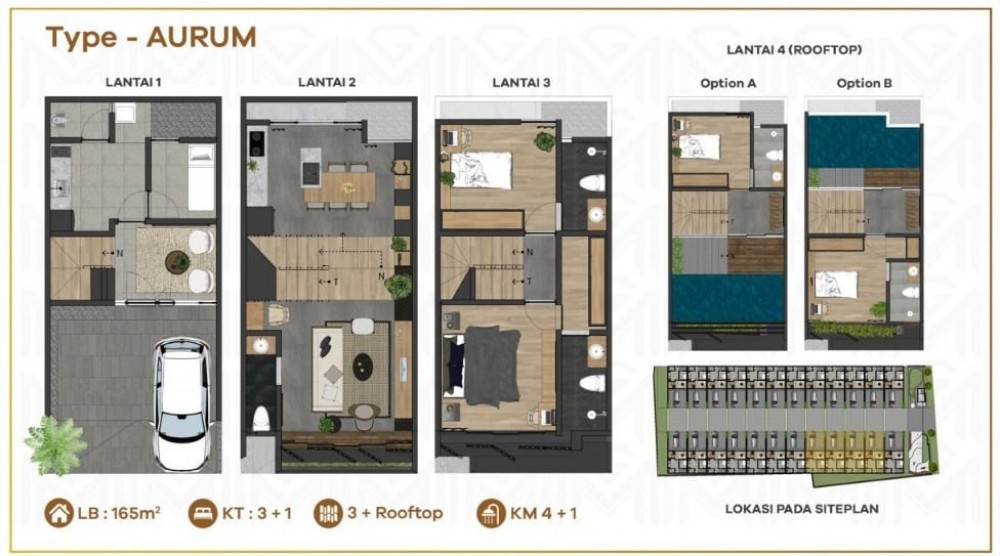 Townhouse Premium strategis Mampang Jakarta Selatan
